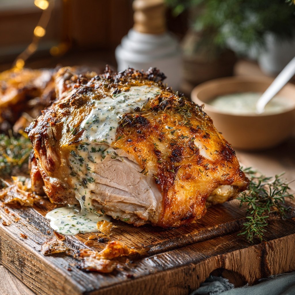 Kalorienarme Ofen Hähnchenschenkel