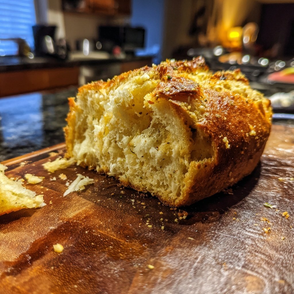 Zupfbrot Mit Knoblauchbutter Füllung