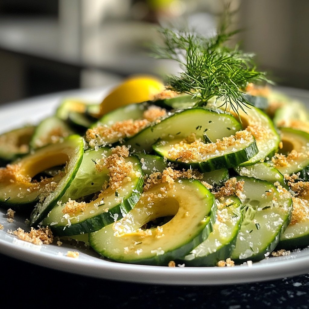 Avocado-Gurken-Salat – Schnell und gesund