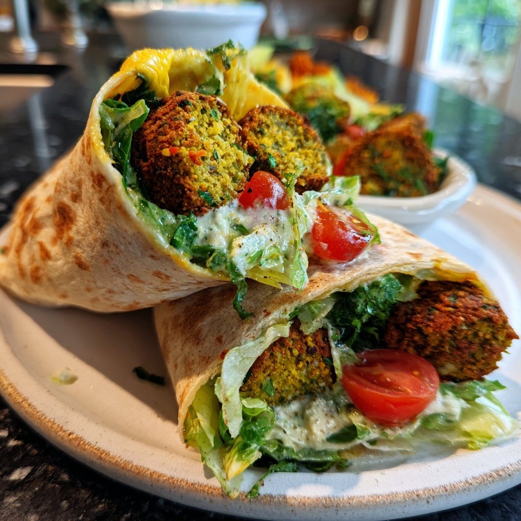 Wraps mit Falafel