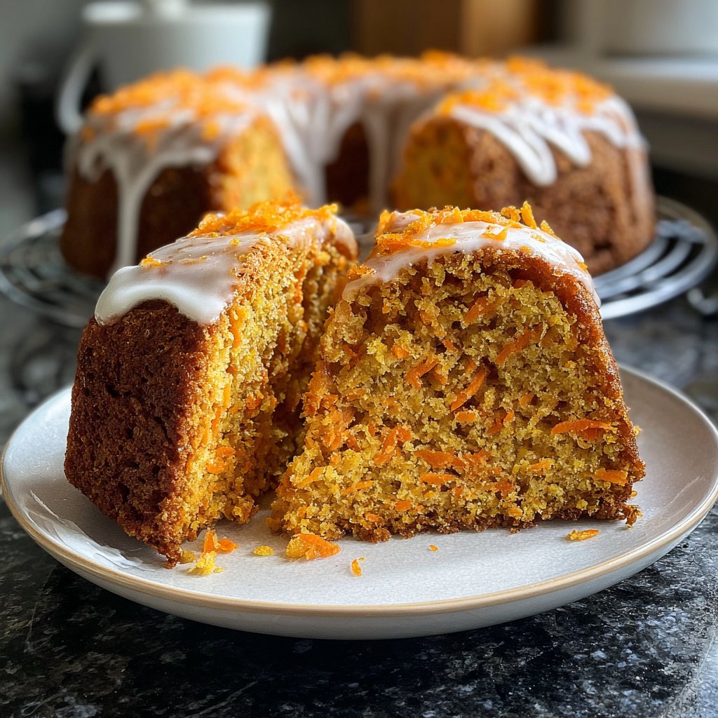 Gesunder Karottenkuchen ohne Zucker