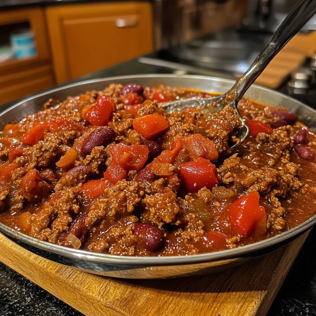 Chili sin Carne mit Tomaten