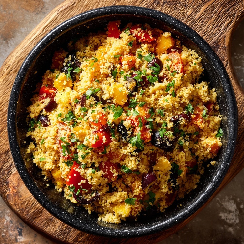 Couscous mit Ofengemüse